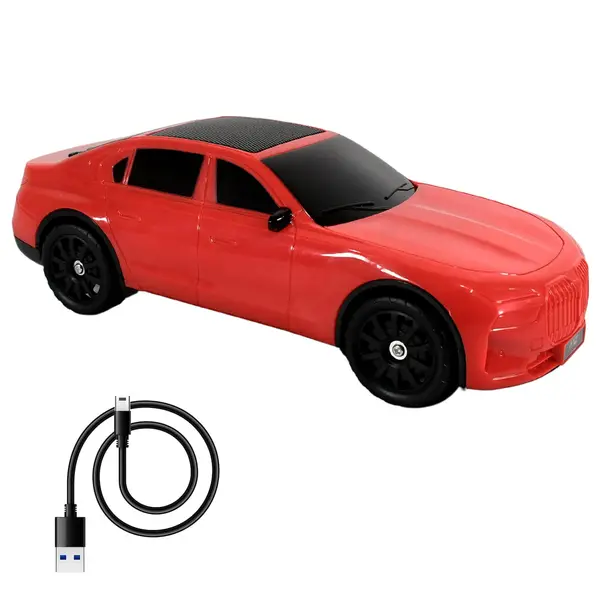 [12675_car_shape_wireless_speaker] Wireless Bluetooth Speaker Portable Car Shape Music Speaker Support Bluetooth, TF Card, USB, Fm Radio Function Unique Shape Car Speaker