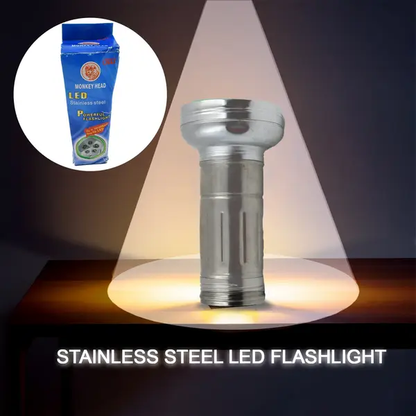 [8553_vintage_led_torch] Nostalgic Flashlight,Flashlight Outdoor, Portable Nostalgic Simple Iron Outdoor Old-Fashioned Flashlight