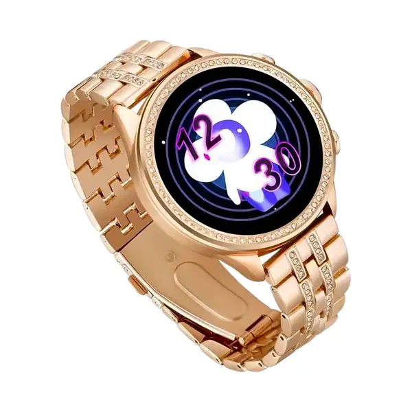 [20012_gen_9_smart_watch_with_2_straps] Gen 9 Diamond Strap Latest Smartwatch HD Display 2 Straps (1 Set)