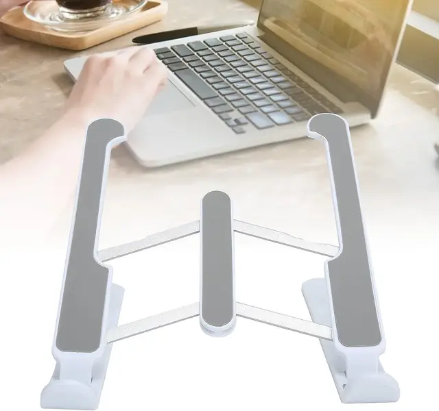 [7240_adjustable_tablet_stand] ADJUSTABLE TABLET STAND HOLDER WITH BUILT-IN FOLDABLE LEGS AND HIGH QUALITY FIBRE