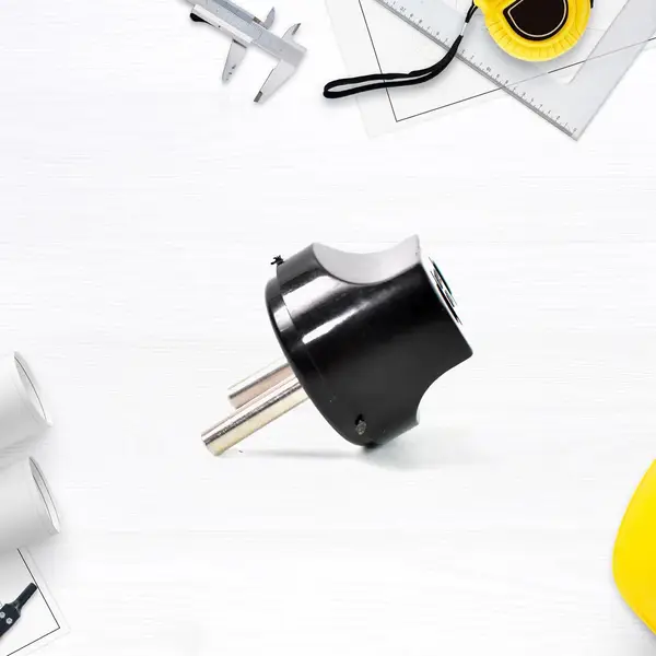[13651_2_pin_plug_converter_1pc] 2 PIN Plug Converter, Plug Adapter (1 Pc )