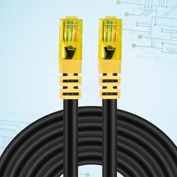 [13935_heavy_duty_internet_cable_2mtr] Heavy Duty Cat 5 Ethernet Cable Internet Cable (2 Mtr. / 1 Pc)