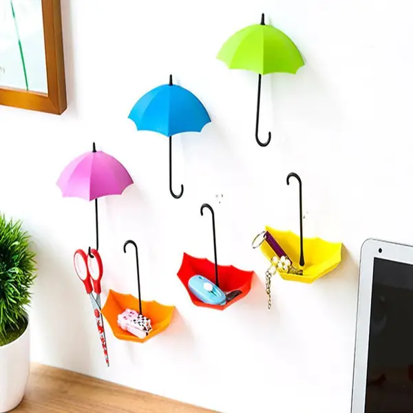 [1783_1pc_umb_key_holder] Colourful Umbrella Key Holder
