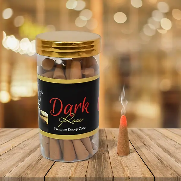 [13694_mix_flav_dhoop_cone_120gm] Mix Flavour Dhoop Cones, Premium Dhoop (120 GM/ Mix/ 1pc)