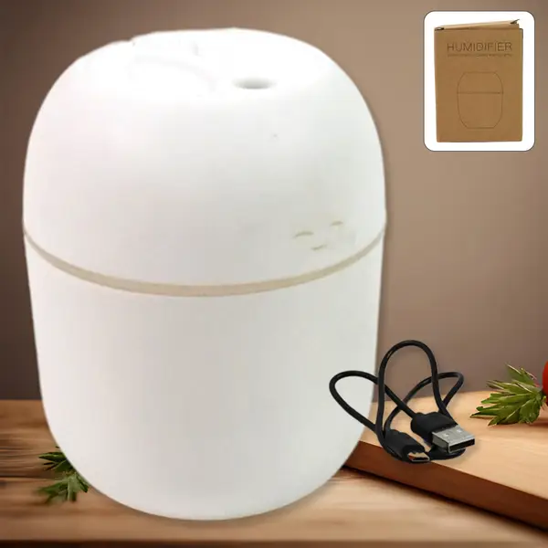 [13275_desk_humidifier_sprayer_220ml] Humidifier, Household Plastic Aromatherapy Machine (220 ML / 1 Pc)