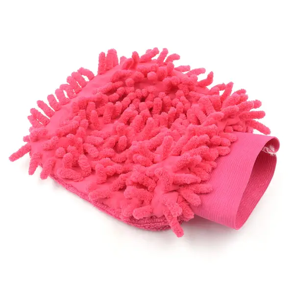[0711_q1_microfiber_gloves] double sided microfiber hand glove duster (Mix Color)
