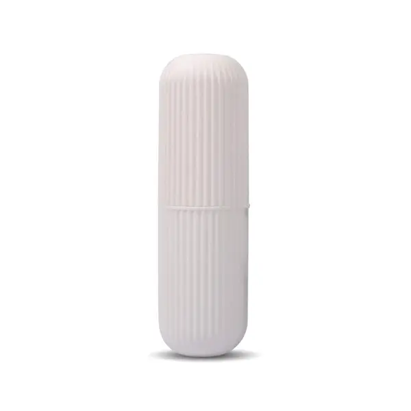 [1361_capsule_bottle] Capsule Shape Multipurpose Travel Storage Bottle