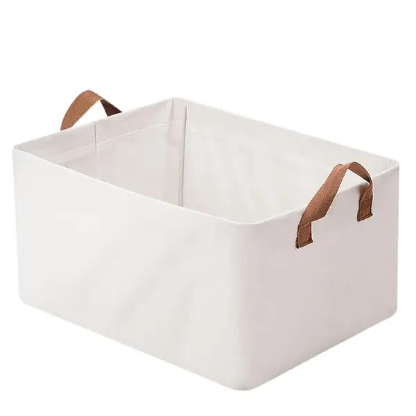 [13298_cloth_storage_basket_42x28cm] Cloth storage baskets, closet storage bins (42×28 Cm)