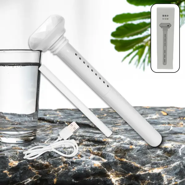 [0320_mini_usb_humidifier_1pc] Mini Portable USB Humidifier – Quiet Cool Mist for Car, Home, Office, Travel (1 Pc)