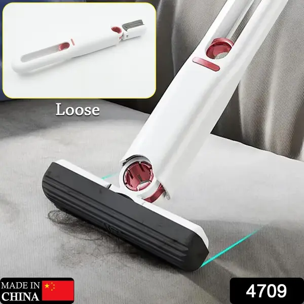 [4709_mini_table_mop_loose] Portable Self-Squeeze Short Mop, Mini Hand Wash-Free Strong Absorbent Mop with 1 Cotton Head, Cleaning Sponge For Bathroom Kitchens Table  - Loose (Plastic Packing)