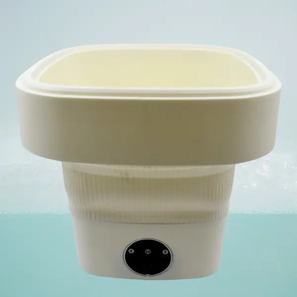 [1457_foldable_washing_machine] Folding Washing Machine, Mini Portable Washing Machine, Deep Cleaning Half Automatic Washt, Mini Foldable Washing Machine, Suitable For Socks, Underwear, Baby Clothes
