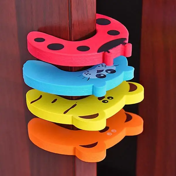 [6130_1pc_mix_door_stopper] 1 Pc Mix Door Stopper used in all kinds of household and official places specially, for controlling motion of doors.