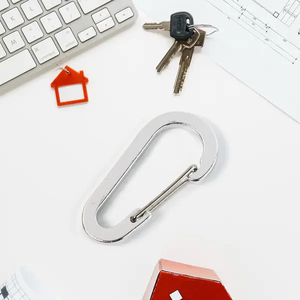 [18819_ss_small_snap_clip_hook_1pc] Small Snap Hook Clasps Loop Belt | Keychain Belt Loop (1 Pc)