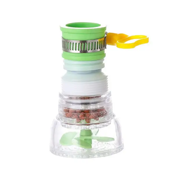 [0208_pvc_360_d_faucet] 360 Degree Water Saving Faucet Expandable Water Valve Splash Regulator