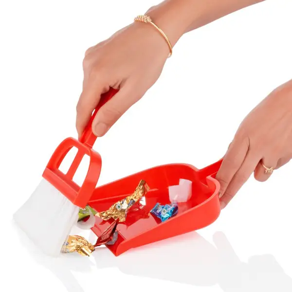 [7618_pan_n_brush_big] Dustpan Supdi with Brush Broom Set for Multipurpose Cleaning Big Size, Supdi