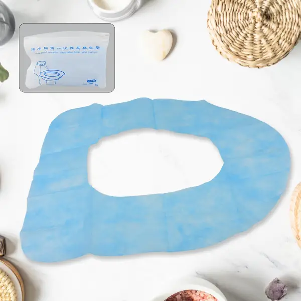 [18128_disposable_toilet_seat_cover] Disposable Toilet Seat Covers / waterproof isolation Disposable Toilet Seat Cushion (10 Pcs Set)