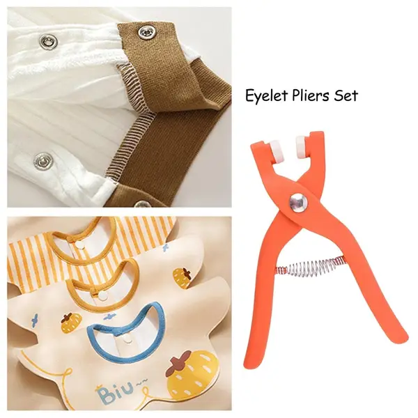 [15165_hole_pliers_eyelets_1pc] Hole Pliers Eyelets for Clothes Buckle Installation Tool for Clothing Sewing (1 Pc)