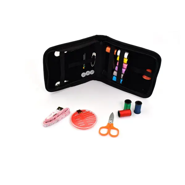 [6052a_33pc_purse_sewing_set] 33Pc Purse Sewing Set For Carrying Various Sewing Items And Stuffs In It.