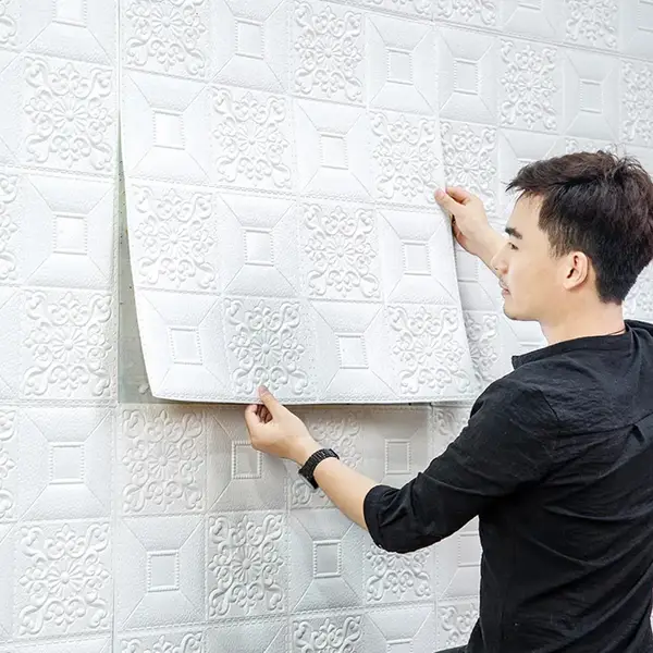 [9276_mix_wallpaper_1pc] Wallpaper 3D Foam Wallpaper Sticker Panels