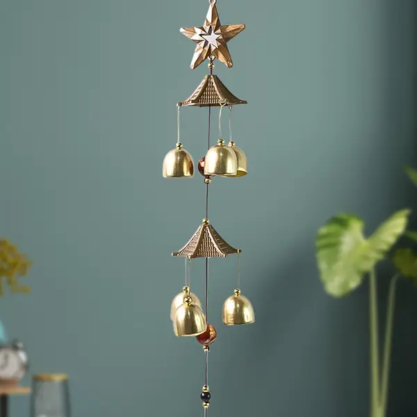 [15457_outdoor_hanging_wind_chimes_1pc] Home Decor Wind Chimes Outdoor Hanging (1 Pc)