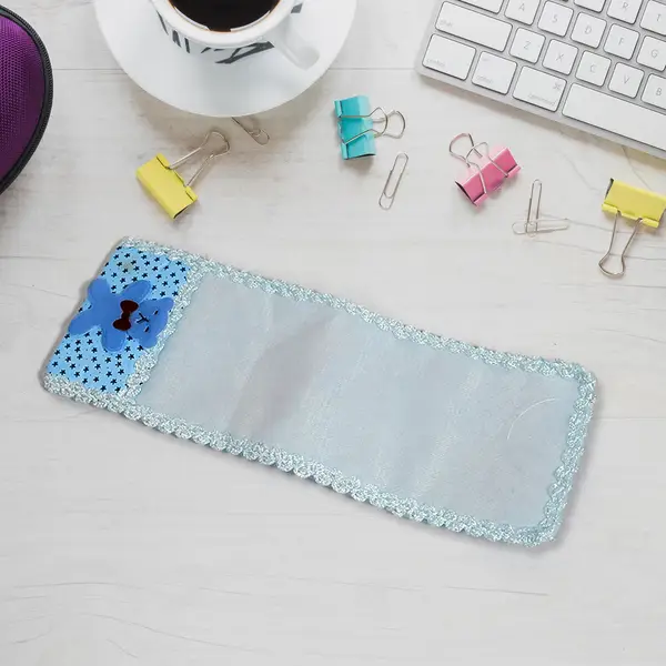 [18144_big_cloth_remote_case] Remote Control Cover - Cartoon Cloth Lace Protective Case (Big, 24×8cm)