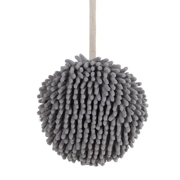 [7806_soft_hand_towel_1pc] Super Soft Hanging Hand Towel (Microfiber): Ultra Absorbent, Kitchen & Bath
