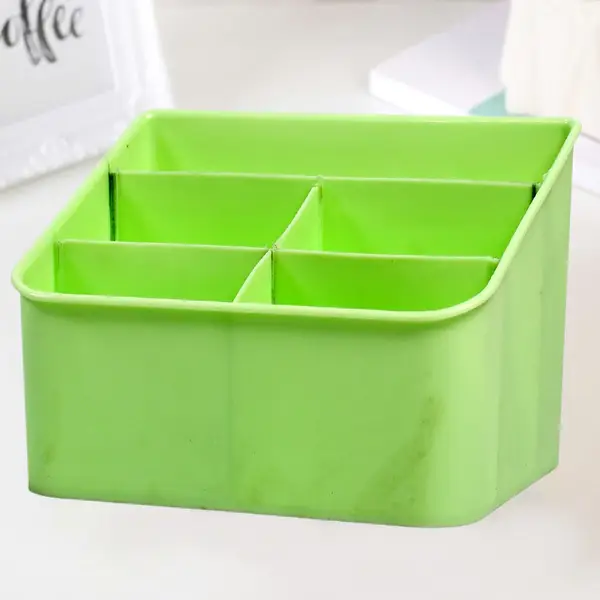 [7351_multi_storage_container_box] Plastic Multiple Storage Box for Living Room and Bathroom Space Saver Storage Box