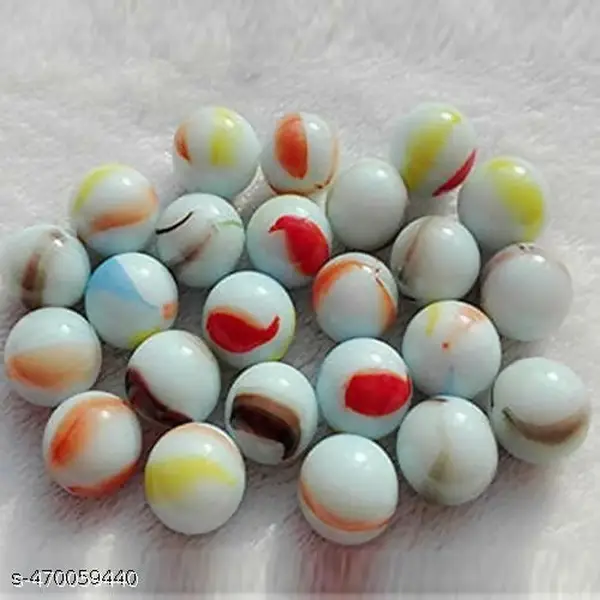 [PT-1674] Vintage Swirl Glass Marbles – Multicolor