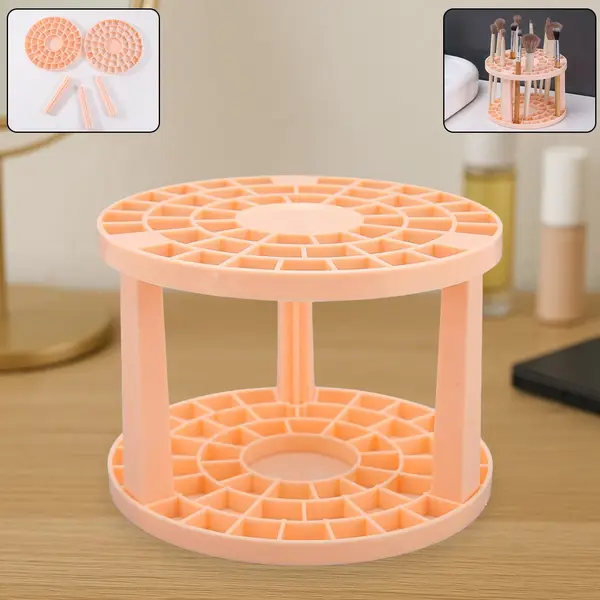[14121_rotating_makeup_brush_stand_1pc] Rotating Makeup Brush Holder Stand (1 Pc)