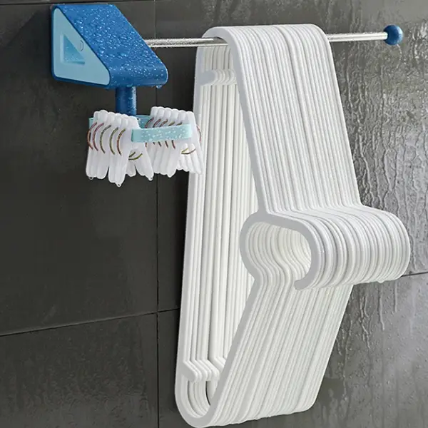 [1699_kitchen_utensil_holder] Self-Adhesive Kitchen Utensil Holder Hooks, Hangers & Racks for Convenient Storage
